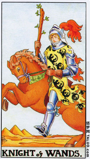 塔罗牌-权杖骑士